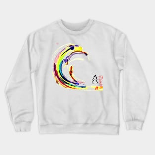 Zen Wave Crewneck Sweatshirt